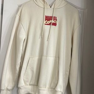 Marvel Comics Hoodie Sweatshirt Size Large